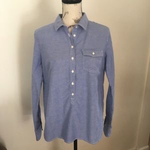J. Crew Chambray popover tunic